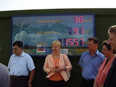 Ellenszélben a szélerőmű Vépen