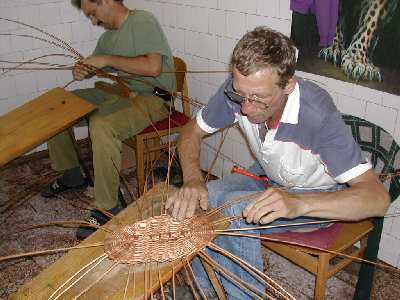 Kosárfonó vizsga