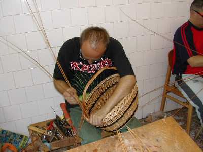 Kosárfonó vizsga