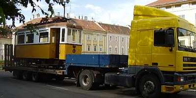 Ismét volt a Berzsenyi téren villamos A szombathelyi villamos