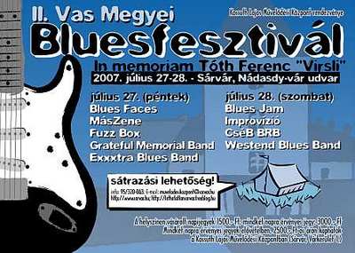 blues fesztivál Sárváron