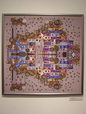 Hundertwasser a Szombathelyi Képtárban