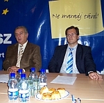 Vas megyei SZDSZ-vezetők a liberális hétről