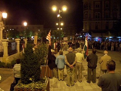 Szombathelyi tüntetés