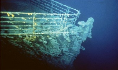 A roncs a tengerfenéken Titanic