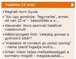 Horn Gyula halálhírét keltette a Népszabadság