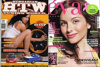 Magazinmustra: Éva és HTW Magazin