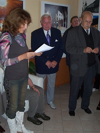 Makovecz Imre a Vitalitas Gal&eacute;ri&aacute;ban