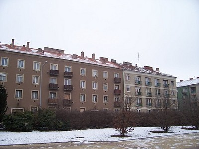 A Március 15. téri tömb Szocreál