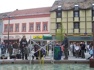 Szombathely, Fő tér, szökőkút