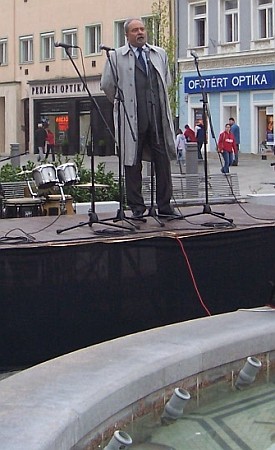 Szombathely, Fő tér, szökőkút