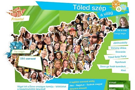 Vas megye 184 szavazat Tőled szép!