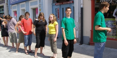 Az első flashmob Szombathelyen