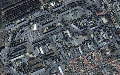 A Derkovits lakótelep Műholdképek Szombathelyről