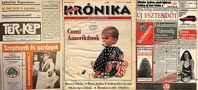 Megszűnt szombathelyi újságok