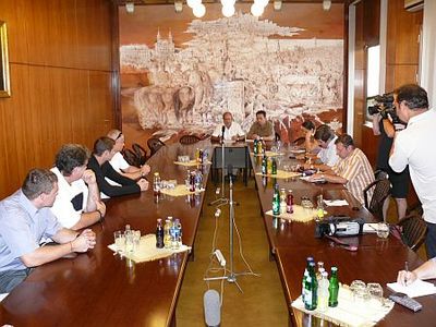 Olimpikonok fogadása a városházán