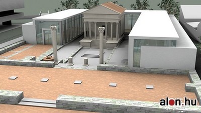 Az új szombathelyi Iseum (látványterv)