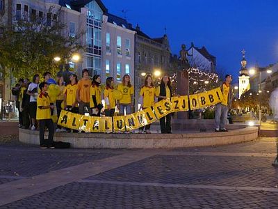 Flash mob Szombathelyen
