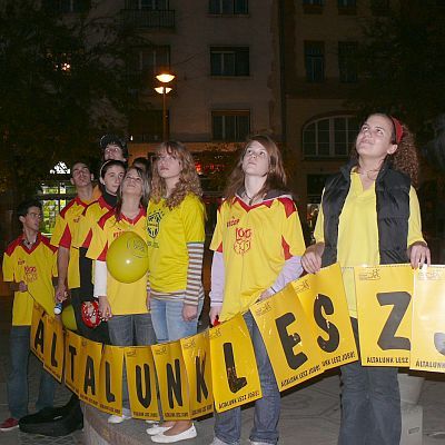 Flash mob Szombathelyen