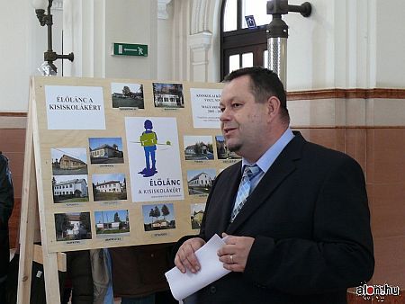 Élőlánc a kisiskolákért, Szombathely