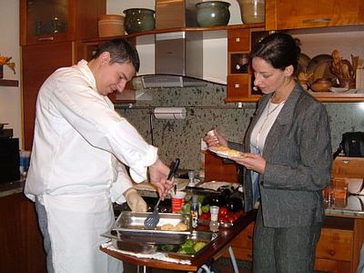 Készen van a túrógombóc Miele gőzpároló