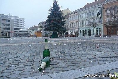 Szombathely, 2009. újév reggelén