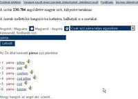 Ingyenes hangos angolszótár az interneten
