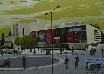 Szombathelyi színház látványtervek