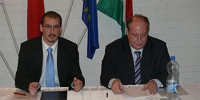 Nemény András és Kiss Péter