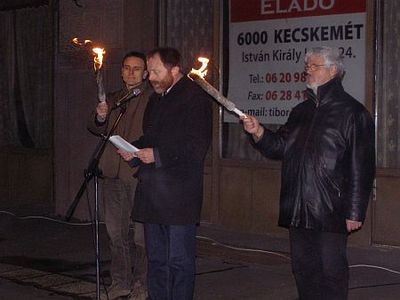 Kommunizmus áldozataira emlékeztek Szombathelyen