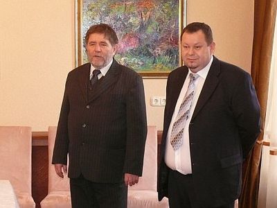 Szabad sajt&oacute; napi fogad&aacute;s a megyeh&aacute;z&aacute;n, 2009