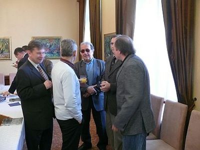 Szabad sajt&oacute; napi fogad&aacute;s a megyeh&aacute;z&aacute;n, 2009