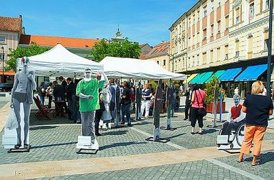 Fodor Gábor és Szent-Iványi István Szombathelyen