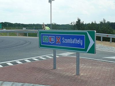  &Aacute;tadt&aacute;k a 86-os első 2x2 s&aacute;vos szakasz&aacute;t