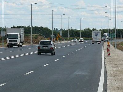 A Csaba utca után Szombathelyi körgyűrű építése