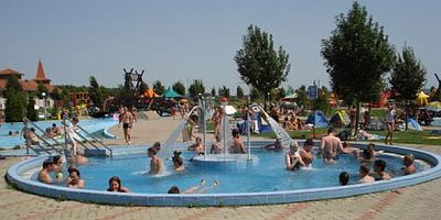 Egyik jakuzzi Aquacity, Zalaegerszeg
