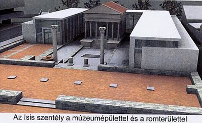 Az új szombathelyi Iseum (látványterv)