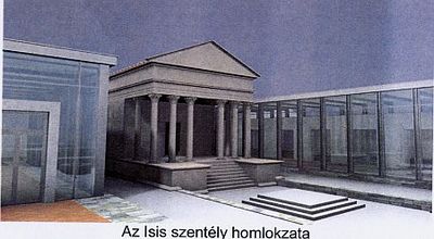 Az új szombathelyi Iseum (látványterv)