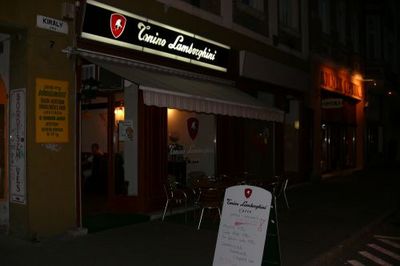 A Tonino Lamborghini Café Szombathelyen