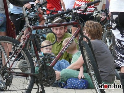 Critical Mass Szombathelyen, szeptermber 22, autómentes nap