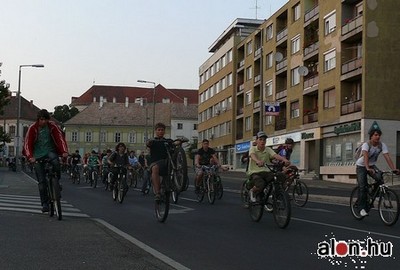 Critical Mass Szombathelyen, szeptermber 22, autómentes nap