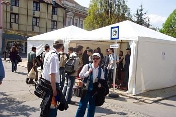 Internet-sátor a Fő téren