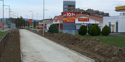 Az oladi kerékpárút