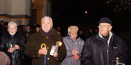 A szombathelyi Honderű Asztaltársaság november 4-i megemlékezése
