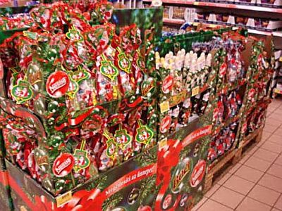 Mikuláscsomagok a hipermarketekben