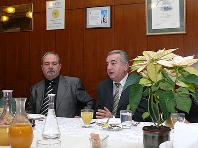 Év végi sajtóreggeli a városházán