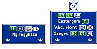 új KRESZ-táblák 2010-től