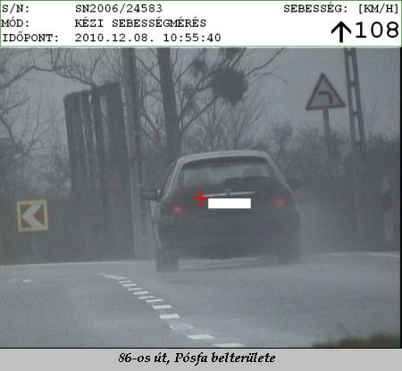 Gyorshajt&aacute;s Vas megy&eacute;ben 2010. janu&aacute;r