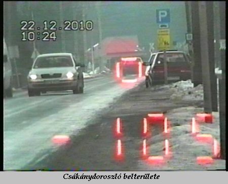 Gyorshajt&aacute;s Vas megy&eacute;ben 2010. janu&aacute;r