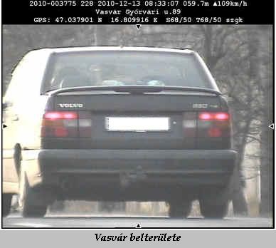 Gyorshajt&aacute;s Vas megy&eacute;ben 2010. janu&aacute;r